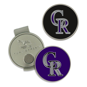 Team Effort Colorado Rockies Ball Marker Hat Clip