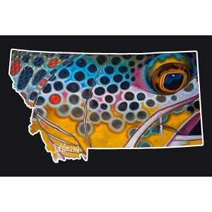 DeYoung Studio Studio Brown Rusty Spinner Montana Decal Decal