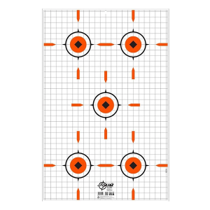 Allen EZ Aim Sight Grid Shooting Target & Backer