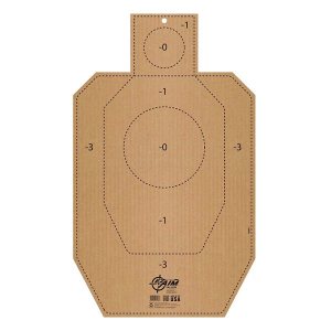 Allen EZ Aim IPSC IDPA Corrugated Silhouette Paper Shooting Target