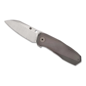 Spyderco C158TIP3 Techno 3 Satin Flipper Folding Pocket Knife