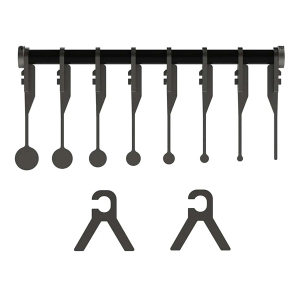 Atlas Target Works Know Your Limits KYL Rimfire Target with Leg Stand