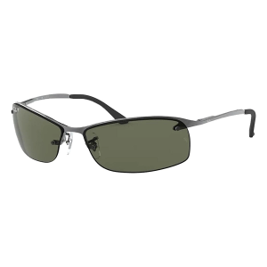 Men's Ray-Ban Ray-Ban RB3183 Sunglasses Polarized Sunglasses Gunmetal/Green Classic