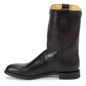 Men's Justin Brands Jackson 10" Roper Western Boots Outdoor 12 Black