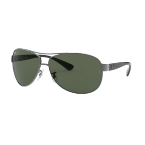 Men's Ray-Ban Ray-Ban RB3386 Sunglasses Sunglasses Polished Gunmetal/Dark Green