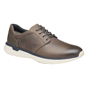 Men's Johnston & Murphy XC4 Prentiss 2.0 Plain Toe Sneakers sneakers-athletic-shoes 12 Extra Wide Stone Oiled Waterproof Full Grain