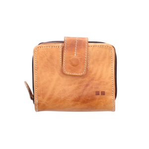 BED STU Plus Zip Wallet Pecan Dip Dye