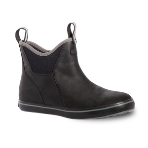 Men's Xtratuf Leather Ankle Deck Boots Outdoor 12 Black