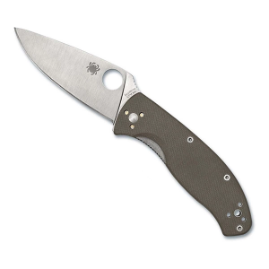 Spyderco C122GBNM4P Tenacious G10 Folding Pocket Knife