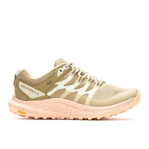 Women's Merrell Antora 3 Hiking Shoes sneakers-athletic-shoes 5 Regular Cream/Peach