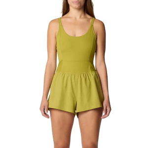 Women's Mountain Hardwear Yuba Trail Romper Small Moon Moss