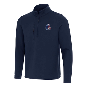 Baltimore Orioles Antigua Americana Insider 1/4 Zip 3XLarge Navy