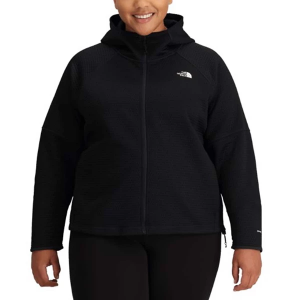 Women's The North Face Dotknit Thermal Full Zip 1X TNF Black