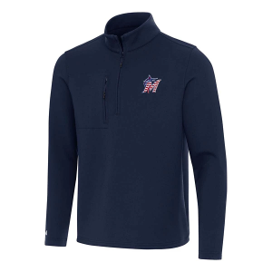 Miami Marlins Antigua Americana Insider 1/4 Zip Medium Navy