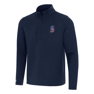 Seattle Mariners Antigua Americana Insider 1/4 Zip XLarge Navy