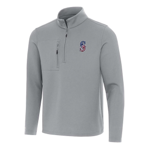Seattle Mariners Antigua Americana Insider 1/4 Zip Medium Skyscraper
