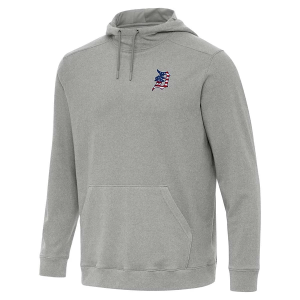 Detroit Tigers Antigua Americana Cloud Hoodie 3XLarge Grey Heather