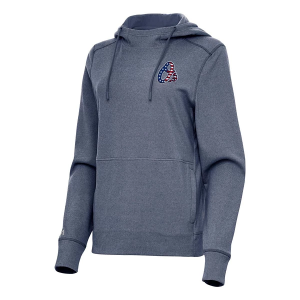 Women's Baltimore Orioles Antigua Americana Justice Hoodie Small Navy Heather