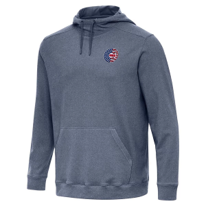 Chicago Cubs Antigua Americana Cloud Hoodie 2XLarge Navy Heather