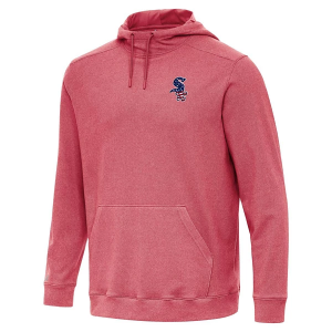 Chicago White Sox Antigua Americana Cloud Hoodie Medium Dark Red Heather