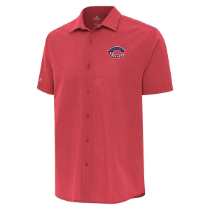Cincinnati Reds Americana Activate Woven Button Up 3XLarge Dark Red