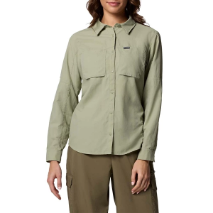 Women's Columbia Skien Valley Long Sleeve Button Up Shirt Small Safari
