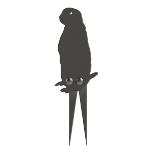 Atlas Target Works Prairie Dog Stake Popper 3/8" Steel Target