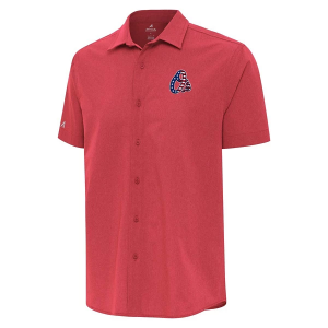 Baltimore Orioles Americana Activate Woven Button Up XLarge Dark Red