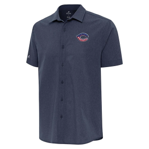 Cincinnati Reds Americana Activate Woven Button Up Medium Navy