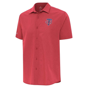 Minnesota Twins Americana Activate Woven Button Up 2XLarge Dark Red