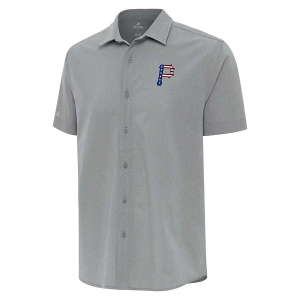Pittsburgh Pirates Americana Activate Woven Button Up Small Skyscraper