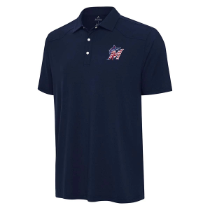 Miami Marlins Americana Western Polo 2XLarge Navy