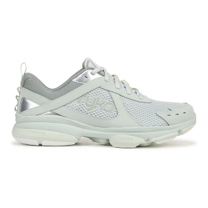 Women's Ryka Women's Ryka Devotion XT 3 Training Sneakers Training Shoes sneakers-athletic-shoes 9.5 Wide Icicle Green Leather