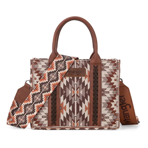 Montana West Wrangler Southwestern Crossbody Brown