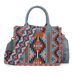 Montana West Wrangler Southwestern Crossbody Navy