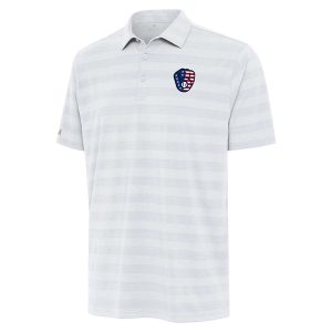 Milwaukee Brewers Americana Tunnel Polo 2XLarge White Multi