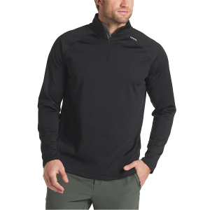 Men's UNRL Interlock Golf 1/4 Zip Pullover 4XLarge Black