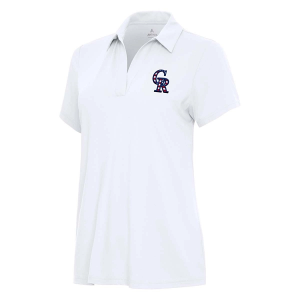 Women's Colorado Rockies Americana Era Polo Large White