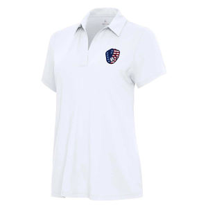 Women's Milwaukee Brewers Americana Era Polo 2XLarge White
