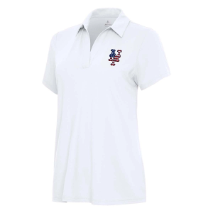 Women's New York Mets Americana Era Polo XSmall White