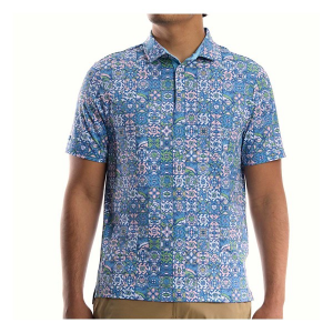Men's Good Good Golf Insignia Polo Medium Multi