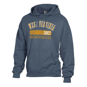 West Virginia Mountaineers Gear For Sports Hoodie Medium Blue