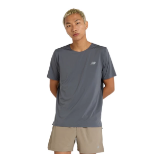Men's New Balance Race Day T-Shirt Large Graphite
