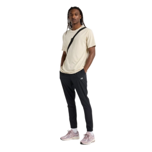 Men's New Balance Rest Day Knit Relaxed T-Shirt Large Timberwolf
