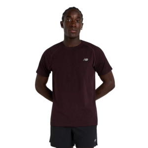 Men's New Balance Knit T-Shirt Large Faded Plum