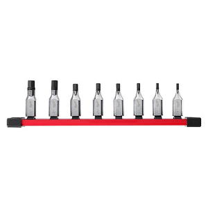 Milwaukee 3/8 Drive SAE Hex Bit Socket Set - 8 Piece