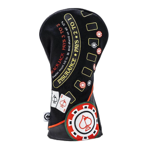 Pins & Aces Blackjack Driver Headcover