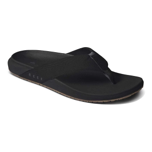 Men's Reef The Raglan Flip Flop Sandals 13 Black/Gum