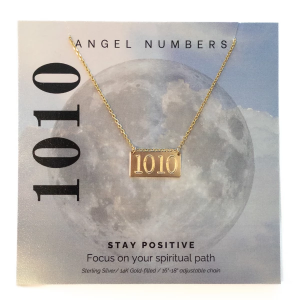 Lotus Jewelry Studio Gold Angel Numbers 1010 Necklace