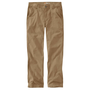 Men's Carhartt Rugged Flex Rigby Dungaree Work Chino Pants 29 Dark Khaki